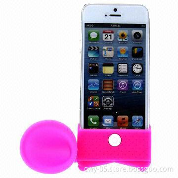 Silicone Horn Stand for iPhone 5